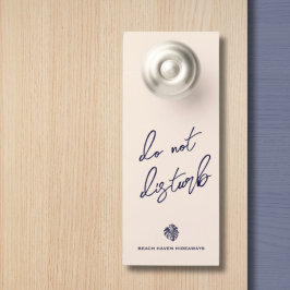 Elegant Hotel Door Hanger Türanhänger