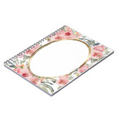 Elegant Hübsch floral Notizblock (Linke Seite)