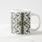 Elegant hummingbird artwork botanical boho chic Jumbo-Tasse (Rechts)