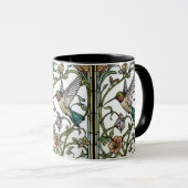 Elegant hummingbird artwork botanical boho chic tasse (VorderseiteRechts)
