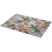 Elegant Hummingbird Cutting Board Schneidebrett (Ecke)