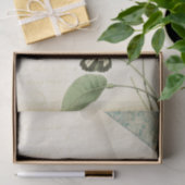 Elegant Hummingbird Ephemera Seidenpapier (Geschenk)