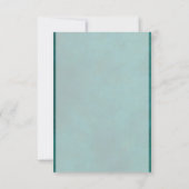 Elegant Hummingbird Vielen Dank für Ihre Einladung (Rückseite)