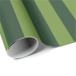 Elegant Hunter Green Garden Green Stripe Geschenkpapier<br><div class="desc">Einfache, grüne Streifenpapier - perfekt für farbenfrohe Gartenmotive.</div>