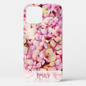 Elegant Hydrangas Personalisiert Case-Mate iPhone Hülle (Rückseite)