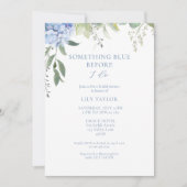 Elegant Hydrangea Bridal Shower Invitation (Vorderseite)