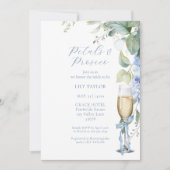 Elegant Hydrangea Bridal Shower Invitation (Vorderseite)