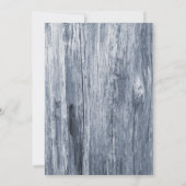 Elegant Hydrangea Floral Geburtstagsparty Einladung (Rückseite)