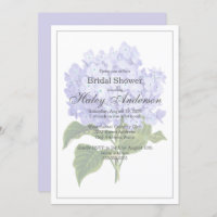 Elegant Hydrangea Wedding Brautparty