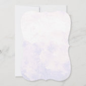 Elegant Hydrangeas 50-jähriges Party zum Hochzeits Einladung (Rückseite)