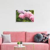 Elegant Hydrangeas Leinwanddruck (Insitu (Wohnzimmer))