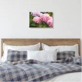 Elegant Hydrangeas Leinwanddruck (Insitu (Schlafzimmer))