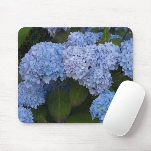 Elegant Hydrangeas Mousepad (Mit Mouse)