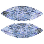 Elegant ice blue mosaic football (Paneele)