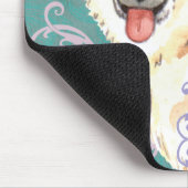 Elegant Icelandic Sheepdog Mousepad (Ecke)