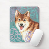 Elegant Icelandic Sheepdog Mousepad (Mit Mouse)