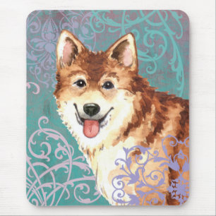 Elegant Icelandic Sheepdog Mousepad