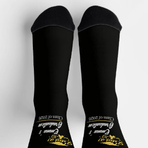 ELegant Ich hab's geschafft Erfolg Abschlussfeier Socken