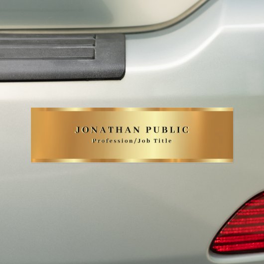 Elegant Ihre benutzerdefinierte Textvorlage Schwar Autoaufkleber (Auf Auto)