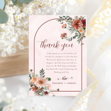 Elegant im Herbst Rosa Töne Hochzeit