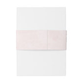 Elegant im Herbst Rosa Töne Hochzeit Einladungsbanderole (Rückseitenbeispiel)