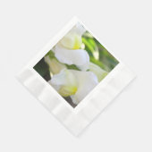 Elegant im Weißbuch Napkins Serviette (Ecke)