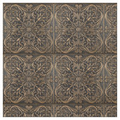 Elegant in Bronze Medallion Fabric Stoff (Muster)