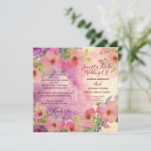 Elegant in einem eleganten Aquarell-Flyer (Stehend Vorderseite)