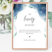 Elegant in liebevoller Erinnerung, Himmelszeichen Poster