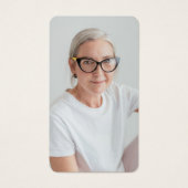 Elegant in Love Memory Foto Beerdigung Gebet (Vorderseite)