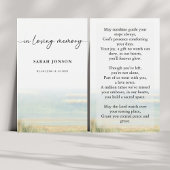 Elegant in Love Memory Funeral Gedenkgebet