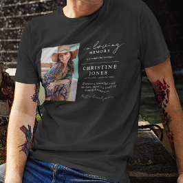 Elegant in Love Memory Memorial Beerdigung Tribut T-Shirt