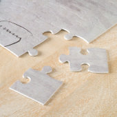 Elegant in roter Landschaftsmalerei von Henry Somm Puzzle (Seite)