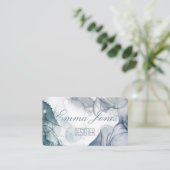 Elegant Ink Visitenkarte (Stehend Vorderseite)