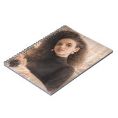 Elegant- Inspiring Beauty Spiral Photo Notebook Notizblock (Linke Seite)