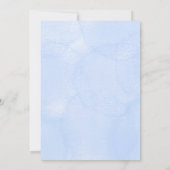 Elegant invitation card of engagement party einladung (Rückseite)