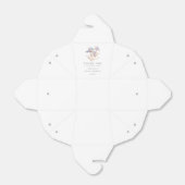 Elegant Iris Floral Baby Shower Geschenkschachtel (Ungefaltet)