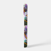 Elegant irisierend Mädchen geometrisch iPhone 15 Hülle (Linke Seite)