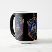 Elegant Islamic Mug – Mosque & Crescent in Gold &  Verwandlungstasse (Vorderseite Links)