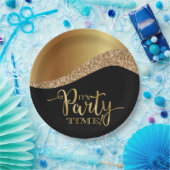 Elegant ist das Party Time Paper Plate Pappteller (Party)