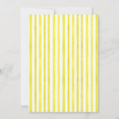 Elegant Italian Birthday  Einladung (Rückseite)