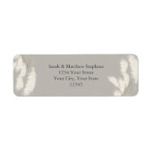 Elegant Ivory Pampas Grass (Vorne)