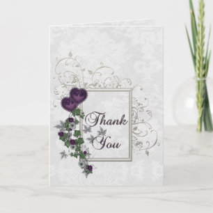 Elegant Ivy Wedding Suite Vielen Dank Dankeskarte