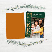 Elegant Jade Merry Pine Foto Weihnachten