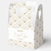 Elegant Japanese Bridal Shower Geschenkschachtel (Geöffnet)