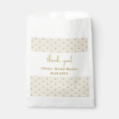 Elegant Japanese Bridal Shower Geschenktütchen (Vorderseite)