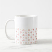 Elegant Japanese Plum Blossom  Kaffeetasse (Links)