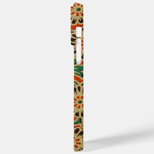 Elegant Japanese Washi Origami Chrysanthemum Case-Mate iPhone Hülle (Rückseite / Links)