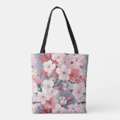 Elegant Japanisch Sakura Floral Tasche (Rückseite)