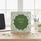 Elegant Jasmine Flower Notizblock